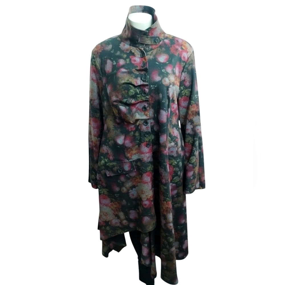 UBU Womens 3X Asymmetrical Artsy  Jacket Dress Whimsigoth Fairygrunge‎ Steampunk